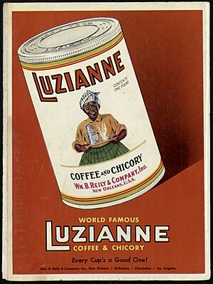 Luzianne advertisement, 1956 Sugar Bowl game program