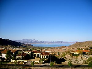 Boulder City, View of Lake Mead