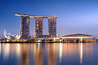 Marina Bay Sands in the evening - 20101120