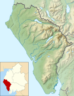 Devoke Water is located in the Borough of Copeland