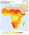 Sub Saharan Africa GHI Solar-resource-map GlobalSolarAtlas World-Bank-Esmap-Solargis