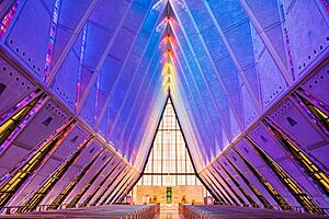 Air Force Academy Chapel August 2019 Colorado Springs - 48671803287