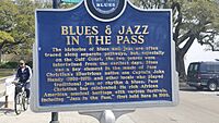Blues and Jazz in the Pass- Mississippi Blues Trail Marker.jpg