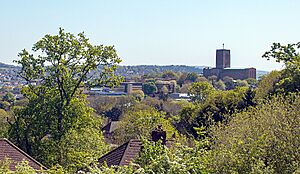Guildford cathedral and university