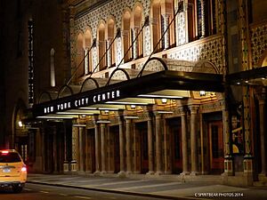 New York City City Center Neo Moorish Theater