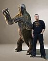 Ground sloth sculpture made by Jaap Roos art.jpg