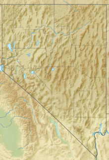 Egan Range is located in Nevada