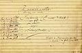 The title page of the autograph score of Dvořák's ninth symphony