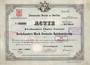 Deutsche Bank 1881