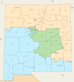 New Mexico Congressional Districts, 118th Congress