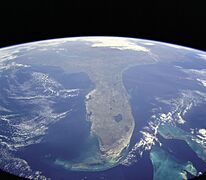 STS-95 Florida From Space