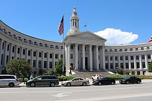 Denver City Council building. View from south-east
