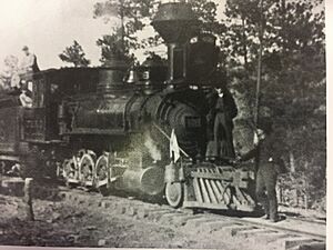 D&RG 406 (D&RG 346)(Class 70, C-19), west of Chama, ca. 1910. CRRM collection