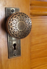 Detail of doorknob