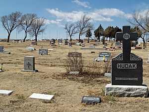 Calhan Colorado cemetery by David Shankbone