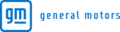 General motors logo with wordmark