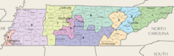 Tennessee's Congressonal Districts (2023-)