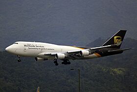 N578UP - United Parcel Service (UPS) - Boeing 747-45E(BCF) - HKG (13219958434)