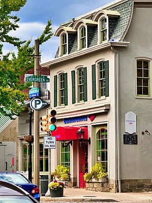 A Bank of America branch in Chestnut Hill, Philadelphia