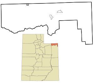 Daggett County Utah incorporated and unincorporated areas
