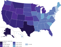 US States by Total Area