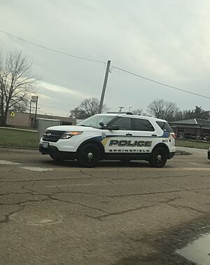Springfield Illinois Police Department Ford Explorer