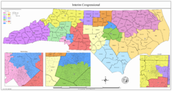 North Carolina Congressional Districts since 2023 (Special Masters Remedial Plan)