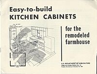 Dept Agriculture kitchen cabinets farmhouse publication