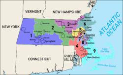 Massachusetts Congressional Districts, 118th Congress