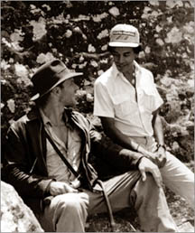 Harrison Ford and Chandran Rutnam in Sri Lanka