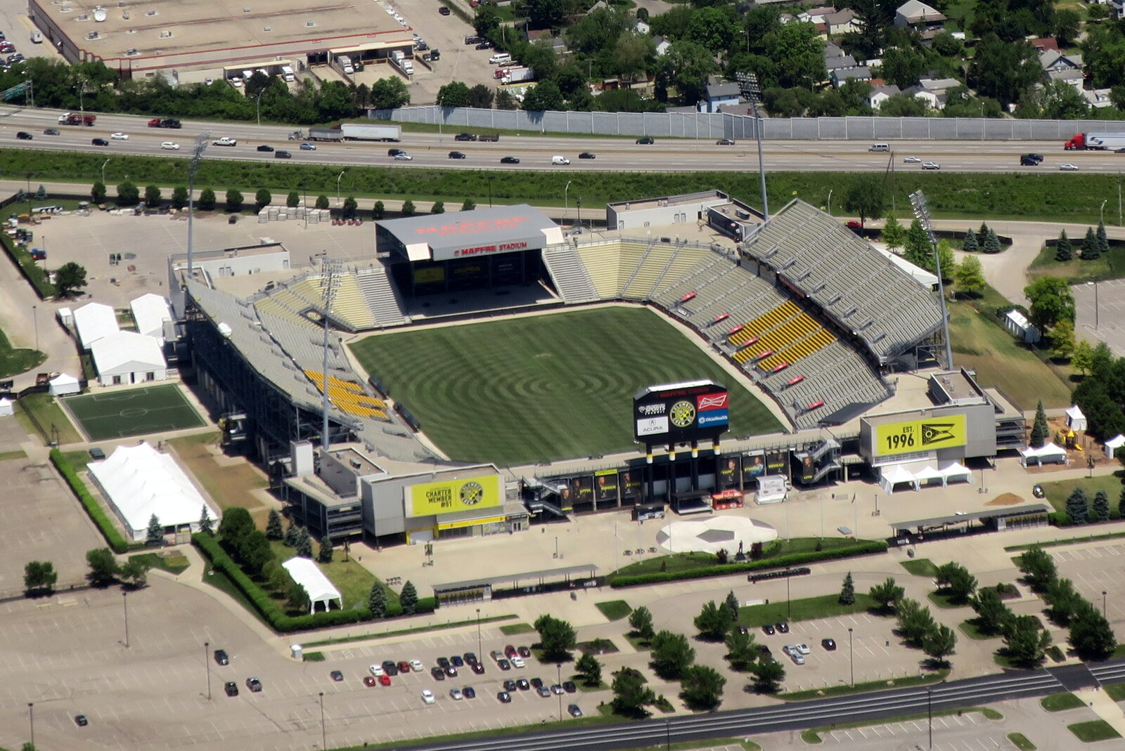 Image Mapfre Stadium (Columbus, Ohio) aerial photo