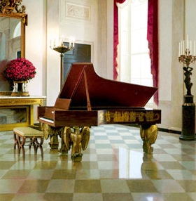 Piano in Entrance Hall