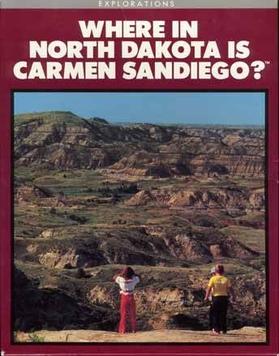 Where in North Dakota is Carmen Sandiego game cover.jpg