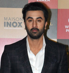 Ranbir Kapoor at the special screening of his film Animal (cropped)