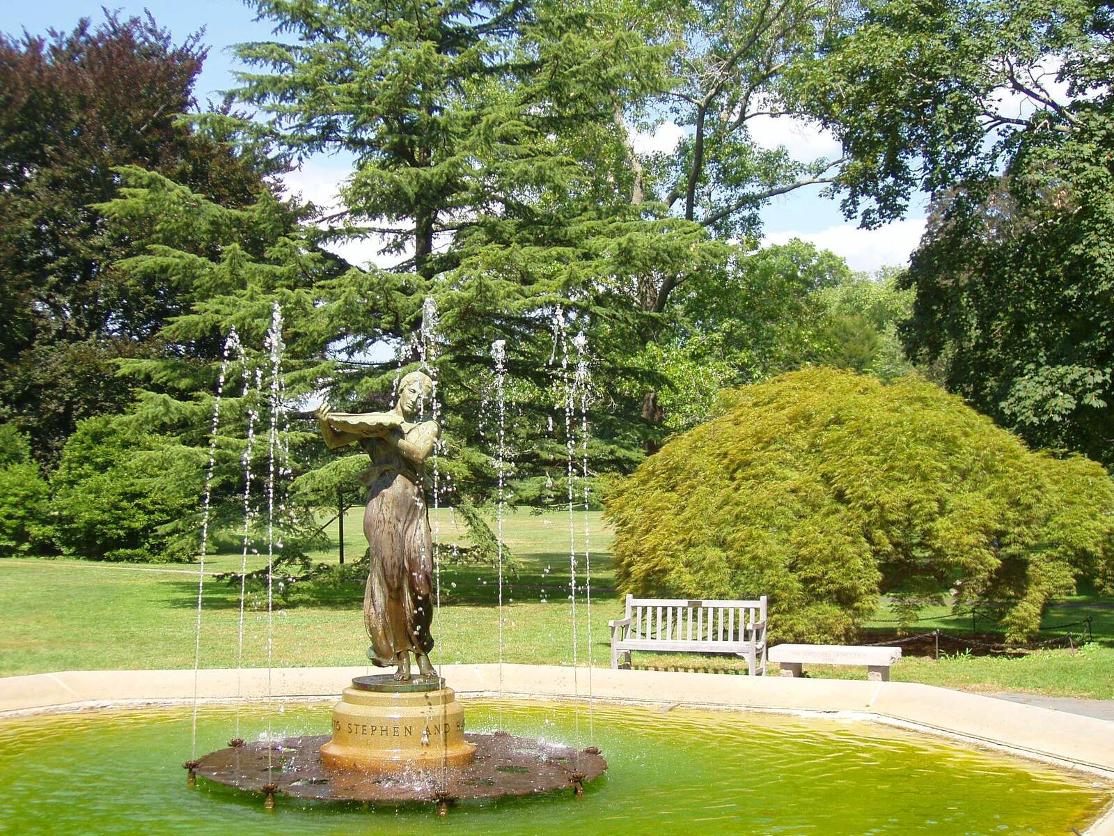 Image: Wilcox Park (fountain) - Westerly, RI