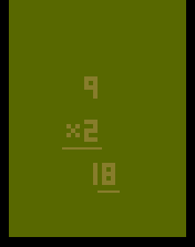 Basic Math Atari 2600 screenshot1a