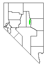Location of Diamond Valley within Nevada.