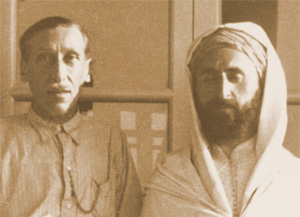 Frithjof Schuon with René Guénon in Cairo, 1938