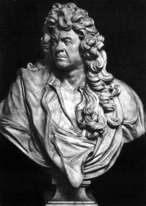 Jean-Baptiste Lully by Antoine Coysevox