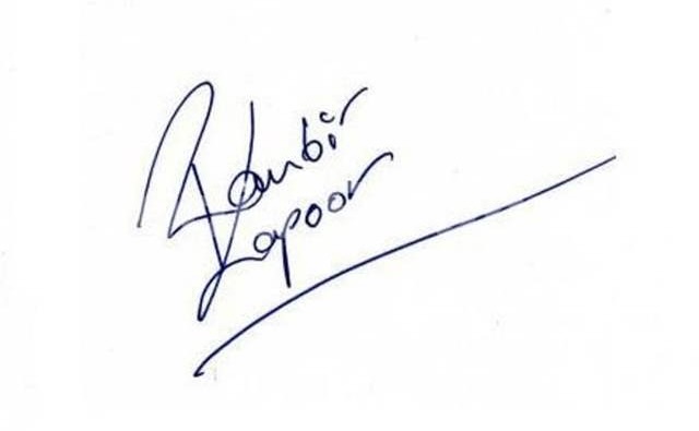 Ranbir-kapoor-signature