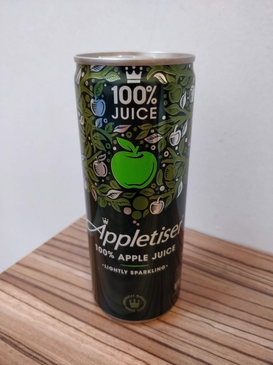 Appletiser can, 250ml, Sep 2019