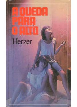 The cover of Herzer's poetry collection A queda para o alto