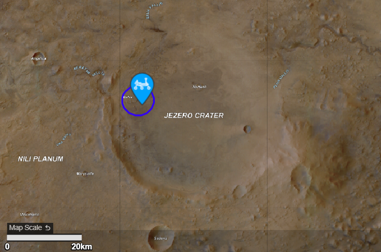MarsPerseveranceRover-LandingSite-20210218