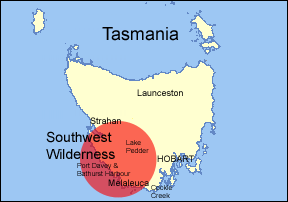 Tasmania location map S-W-Wilderness.png