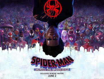 Early Poster for across spiderverse