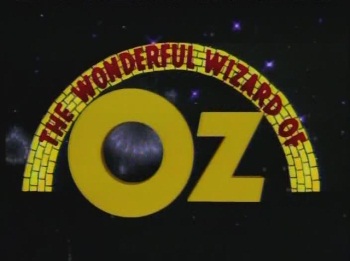 Wonder wizard of oz tv title card