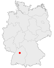 Karte bietigheimbissingen in deutschland