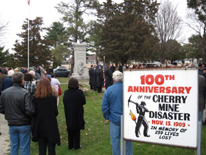 Cherry Mine Disaster Centennial Nov. 2009
