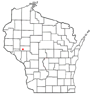 Location of Cleghorn in Wisconsin