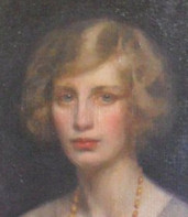 Elizabeth Ingles Jones died 1973 this is a fair use crop of a painting by Cecil Jameson of NZ
